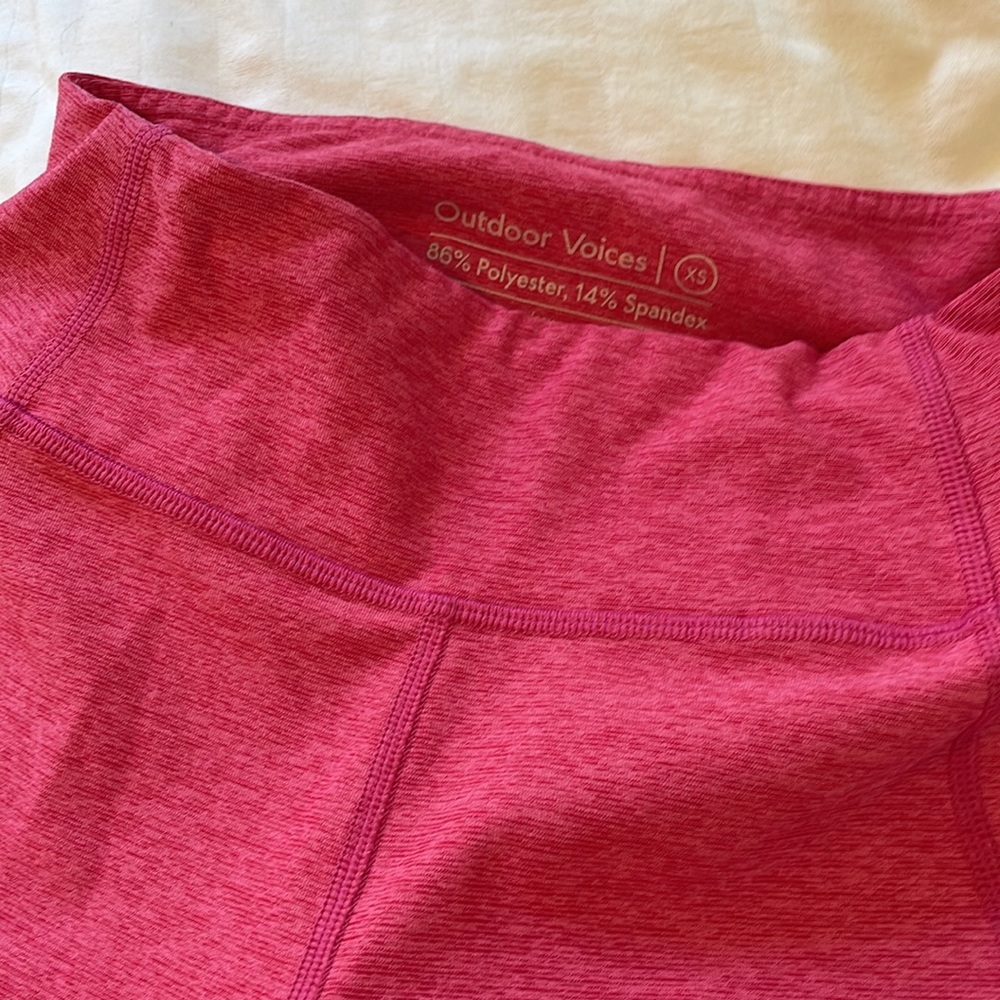 Outdoor Voices Hot Pink Legging